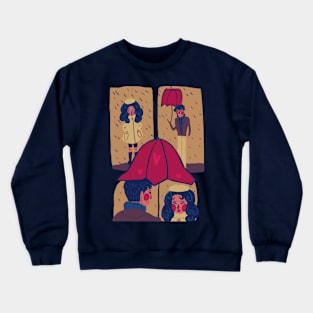 rainy day Crewneck Sweatshirt